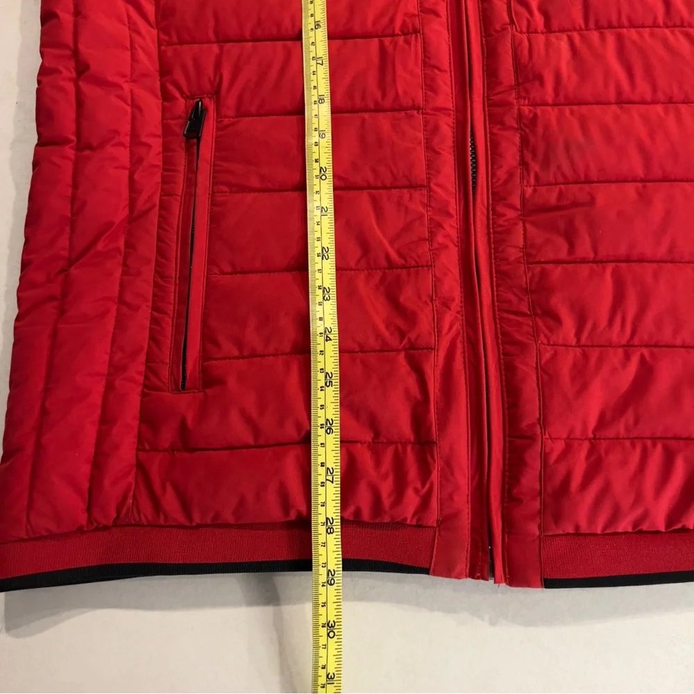 Anthony of London Men's Red Puffer Jacket Winter Coat size Large. - Picture 9 of 11